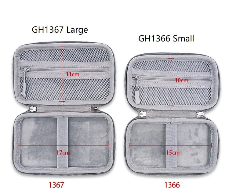 Hard Travel Electronic Organizer Case for Power Adapter Chargers Cables Power Bank USB Flash Disk SD Card Portable Accessories Zpaxo