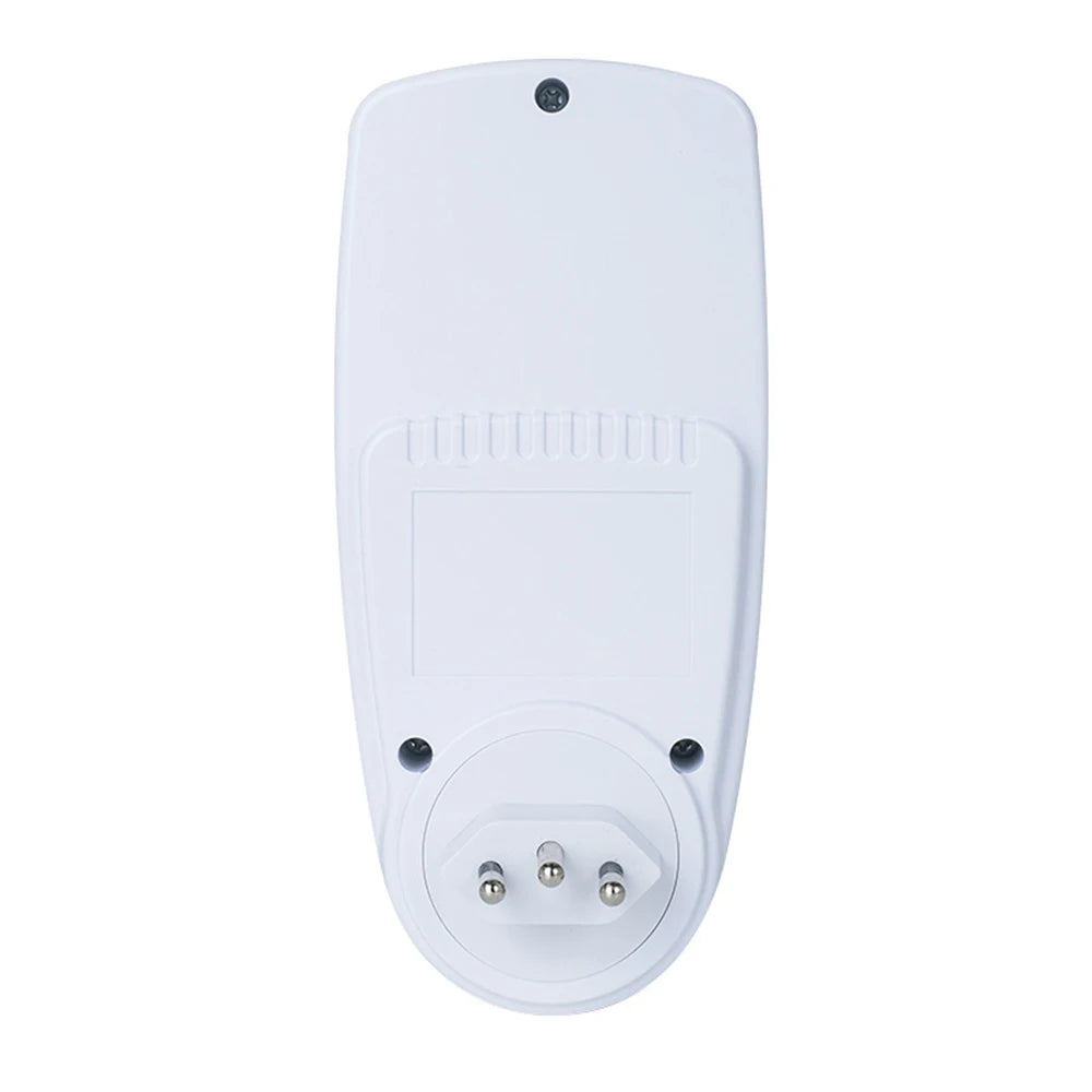 Digital Power Meter Wattmeter Energy Meter Voltage Power Watt Analyzer Electricity Consumption Outlet Socket BR Plug Zpaxo