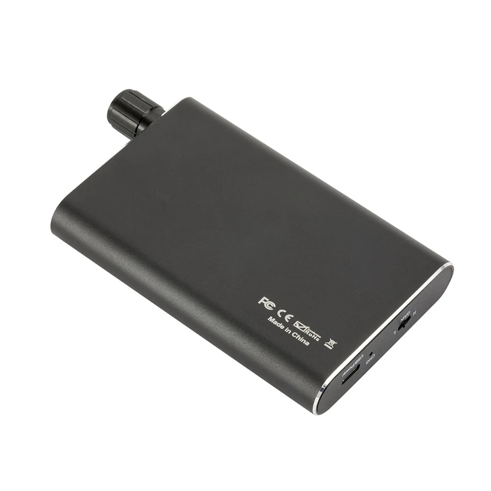 HiFi Rechargeable Headphone Amplifier Portable AMP 3.5mm AUX Audio Cable Audio Two-stage gain switch For 16-300 Ohm Headphone Zpaxo
