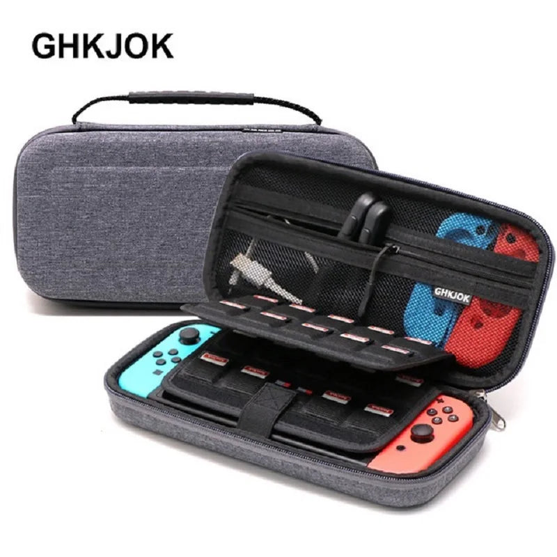 Quanlity Grey Hard Bag Storage Travel Carry Pouch Case Protective Zpaxo