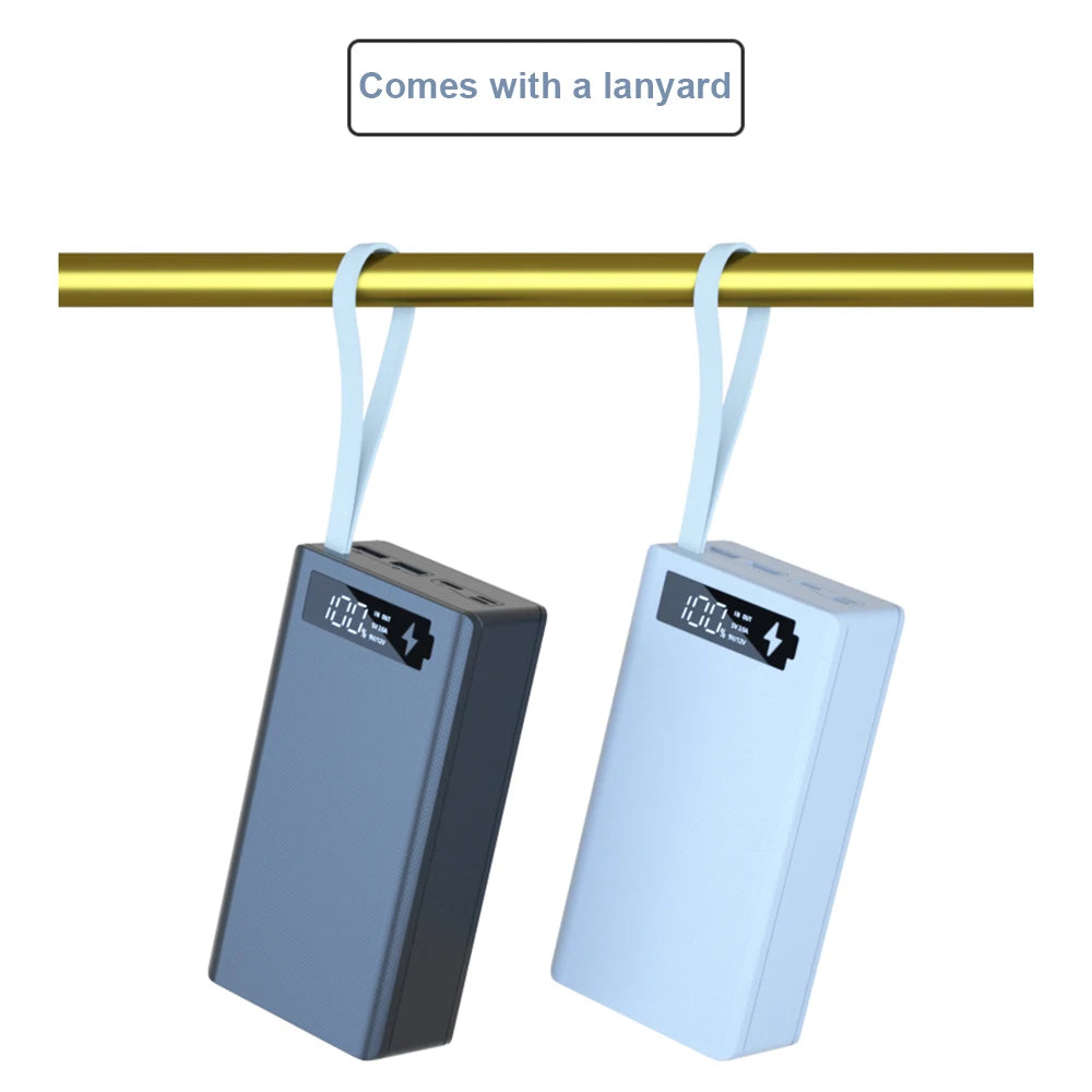 DIY Power Bank Case 12x18650 Battery Charge Storage Box 5V Dual USB Type C Micro USB Interface For Smart Phones Zpaxo