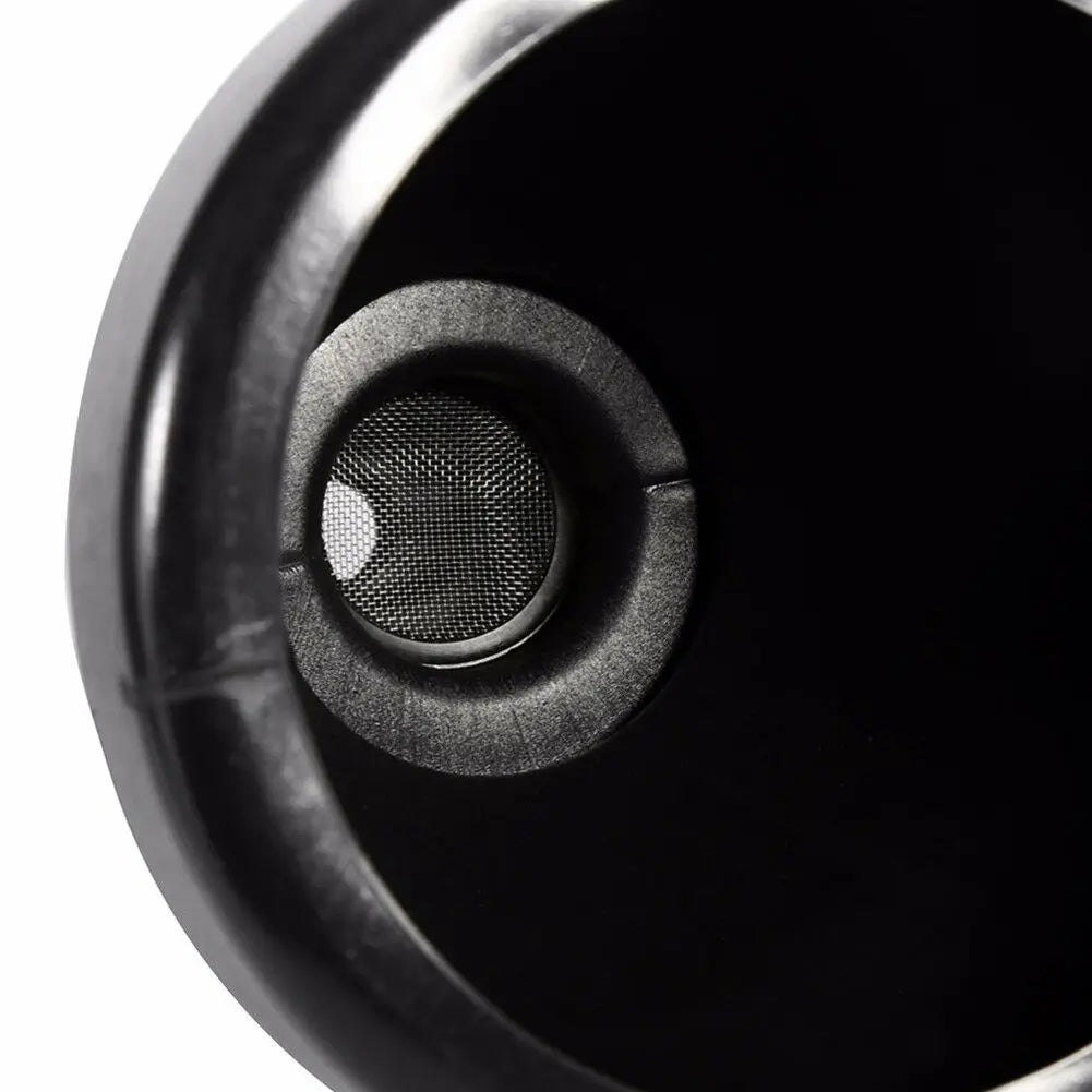 Black Portable Automobile Gas Outdoor Quick Refueling Funnel Water Zpaxo
