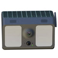 LED Solar Light Outdoor Waterproof HD 1080P Smart Wifi Surveillance Zpaxo WiFi Version-Black China Mainland