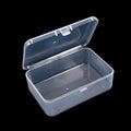 Clear PP Plastic Storage Box with Lid – Dustproof Jewelry Case