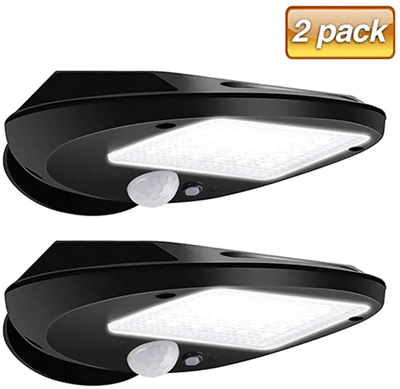 Outdoor Solar Motion Light Sensor Wall Lamp LED Weather Resistant Zpaxo