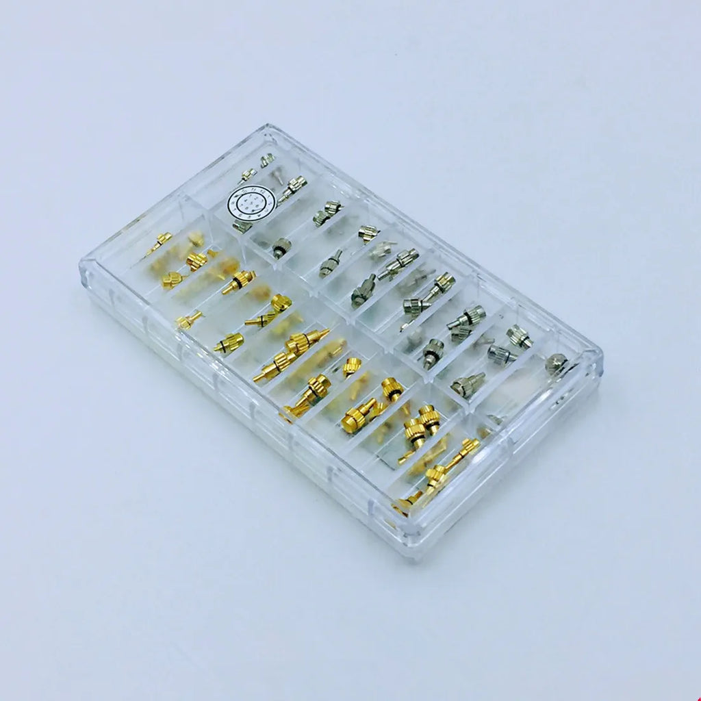 Box Replace Stainless Steel Watch Pusher Button Crown Chronograph