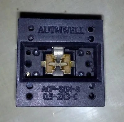AUTMWELL AOP-son-8-0.5-2x3-C QFN8 Burn Test Seat Zpaxo Metal foot