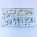 Box Replace Stainless Steel Watch Pusher Button Crown Chronograph