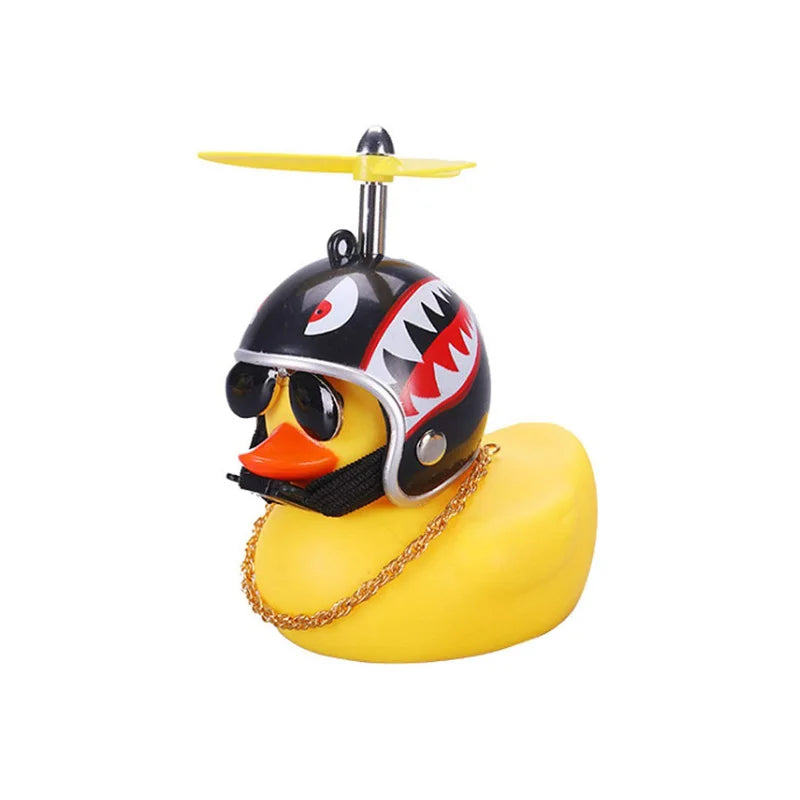Car Cute Duck Helmet Broken Wind Small Yellow Bike Motorcycle Riding Zpaxo China Mainland 7
