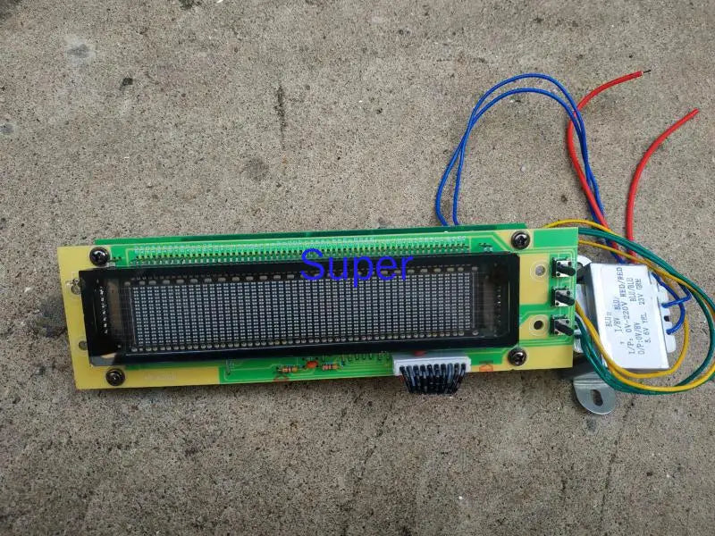 Music Spectrum DIY Frequency Division LCD Screen Monitor AC Power Amplifier Rhythm Light Hifi Accessories VFD Screen Zpaxo Without Transformer