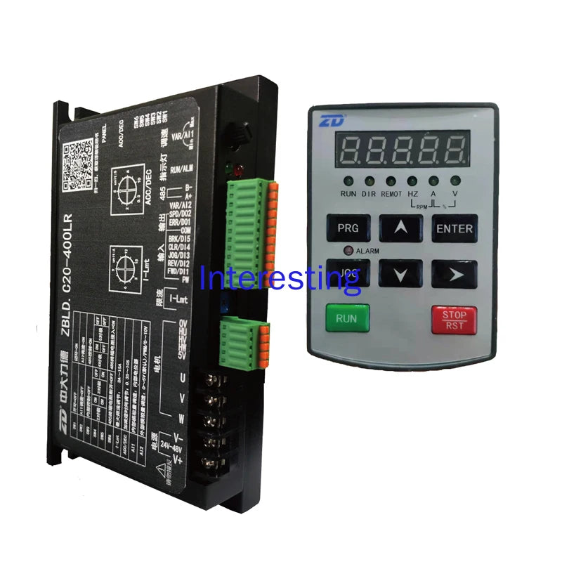 ZBLD.C20-400LR Low Voltage Brushless DC Motor Drive Controller Speed Governor Zpaxo C10-200HD