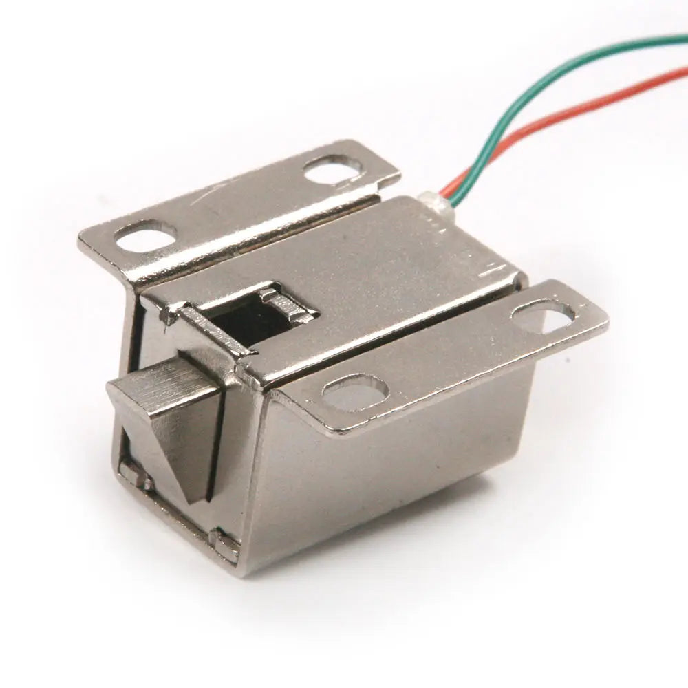 Ultra-compact DC 12V Door Drawer Tongue Down Electric Lock Assembly