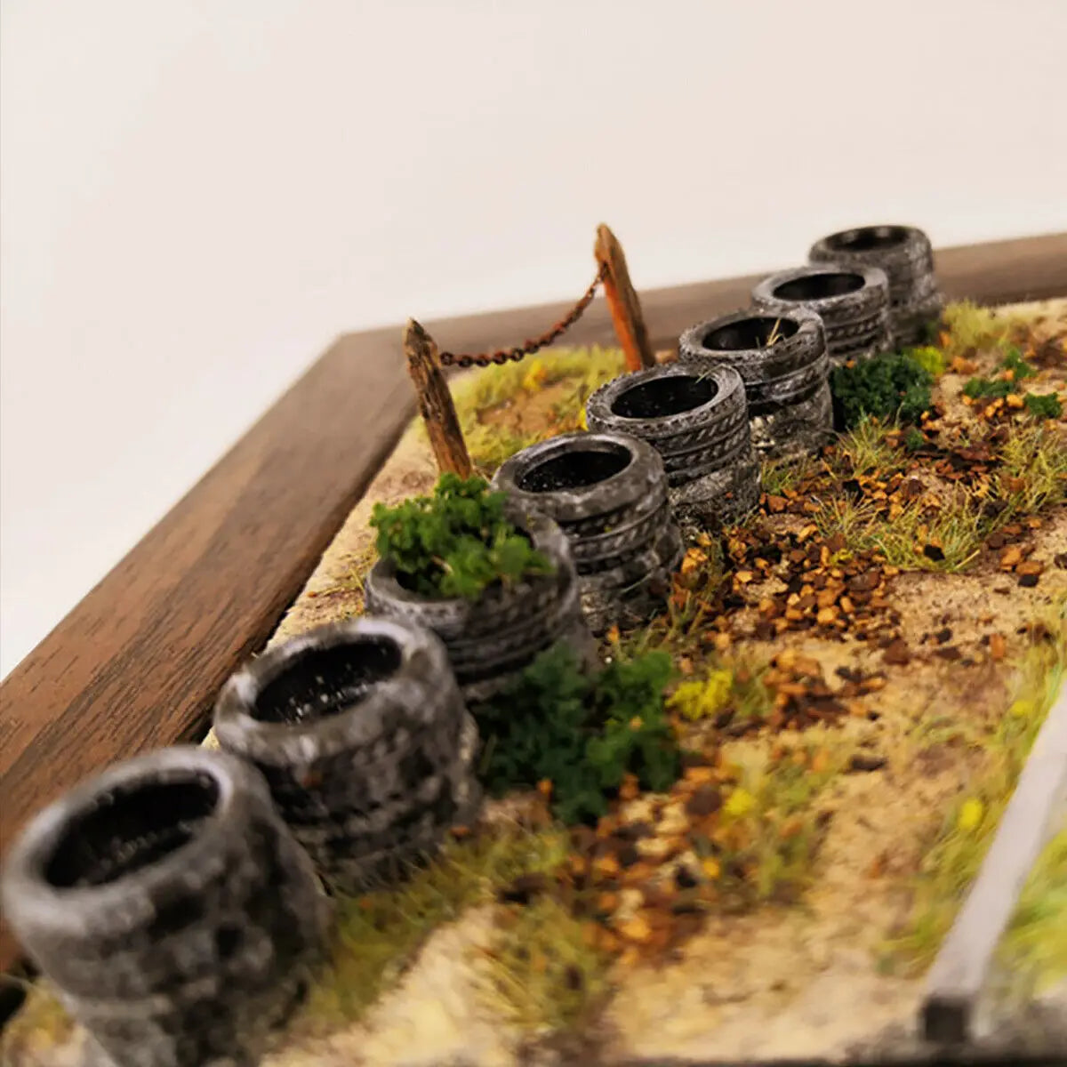 Box Wholesale 1 64 RC Car Runbber Tyre Model Tires Diorama Display