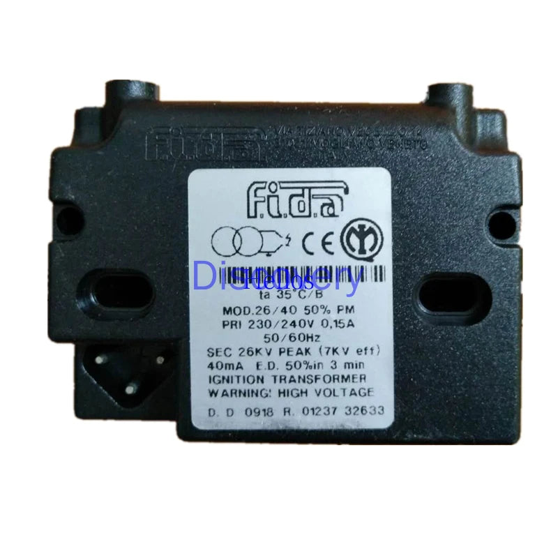 FIDA Ignition Transformer MOD26/4826/4026KV48MA Single Stage Bipolar Ignition High Voltage Pack Zpaxo Ignition transformer