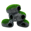 Aquarium Decoration Stone Shelter Rock Caves for Shrimp Cichlid Hiding Breeding Spawning Hideout Decor for Territorial Fish Zpaxo 3