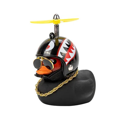 Car Cute Duck Helmet Broken Wind Small Yellow Bike Motorcycle Riding Zpaxo China Mainland 1