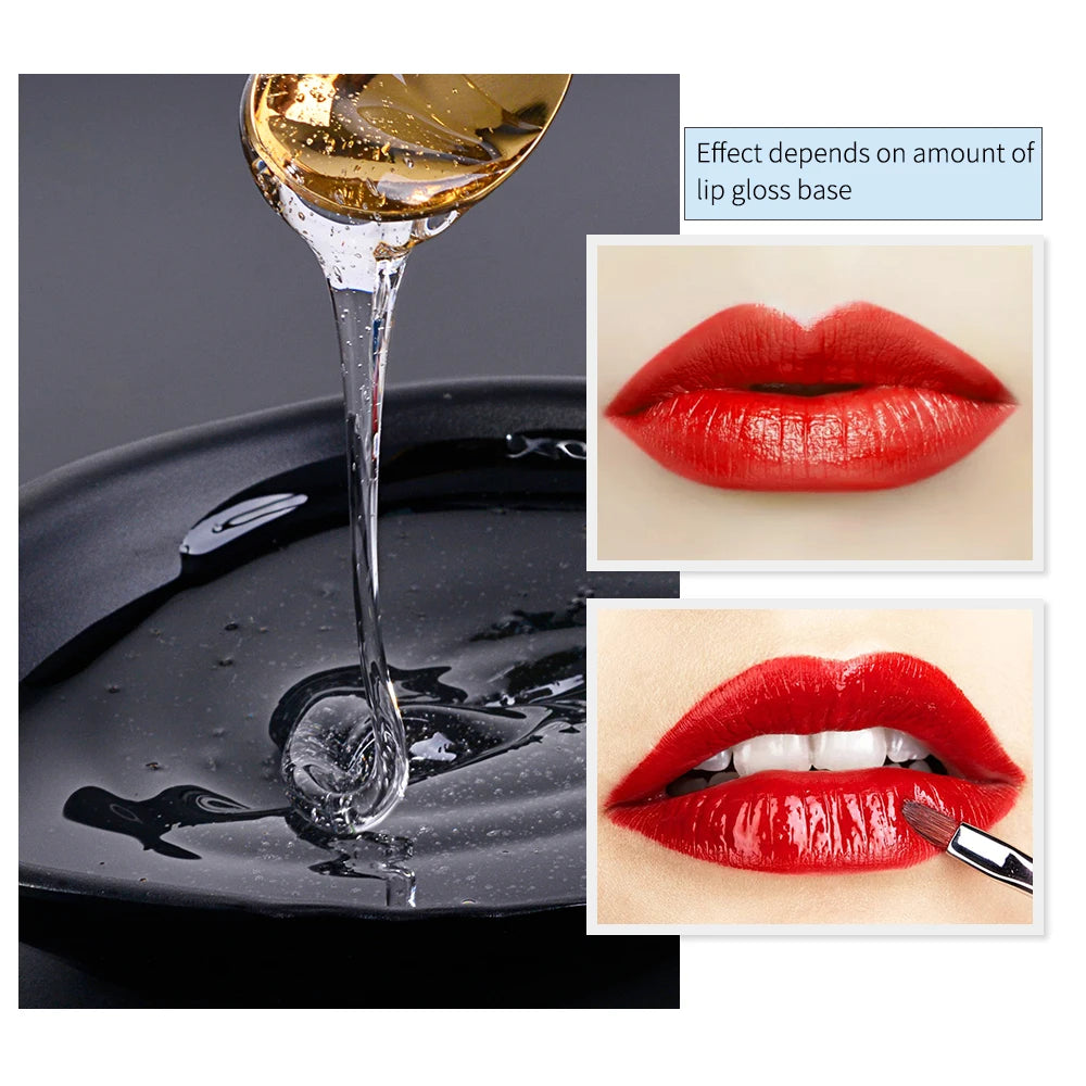 200ml Versa gel Lip Gloss Base Gel for Lip Glaze Material Odorless Moisturizing Matte Lipgloss Base for DIY Lip Gloss Lakerain Zpaxo