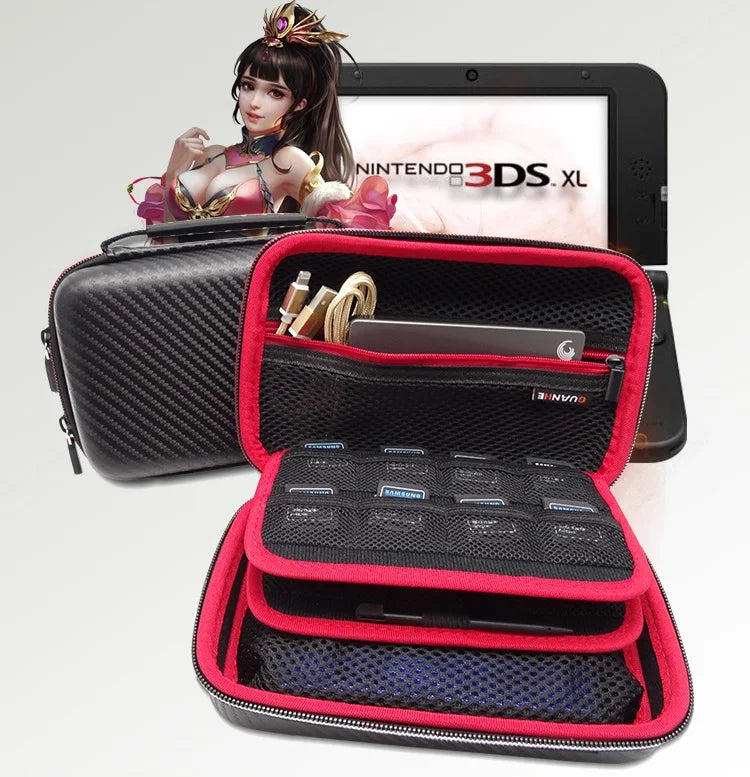 Hard Cover Carrying Storage Bags Nintendo 3DS XL 2DS Console Zpaxo
