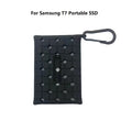 Portable SSD PSSD Sleeve Skin Hard Disk Drive Protective Cover Zpaxo T7 Black
