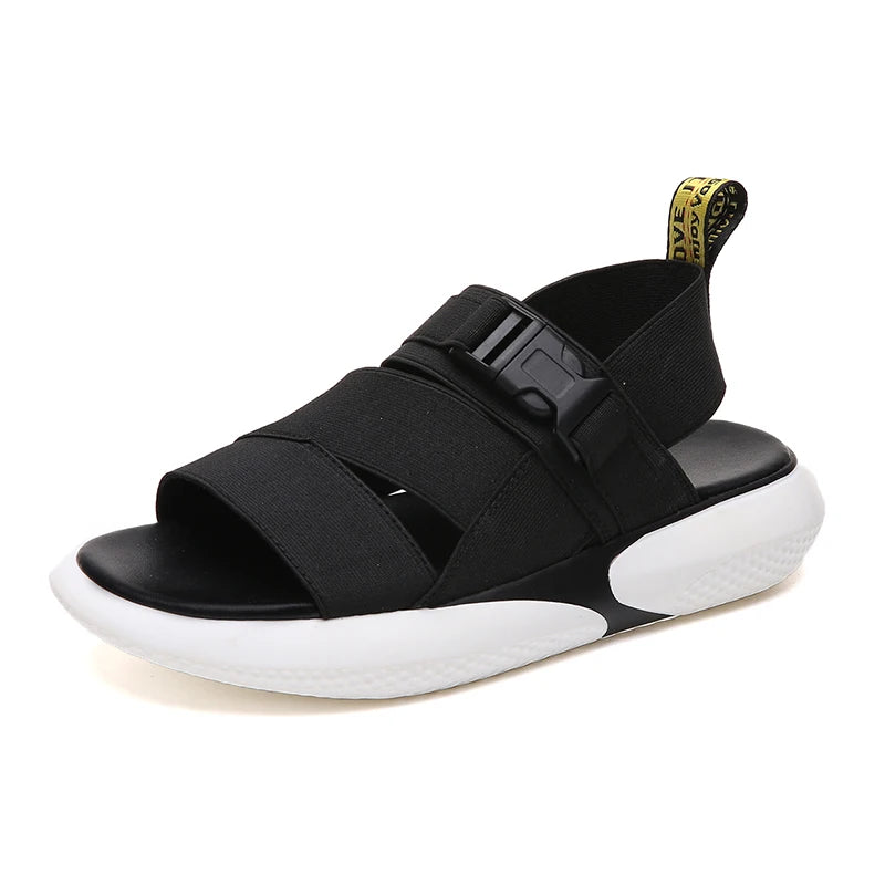 Sandals Female 2021 Summer New Non-slip All-match Flat-bottomed Student Sports and Leisure Beach Sandals Zpaxo