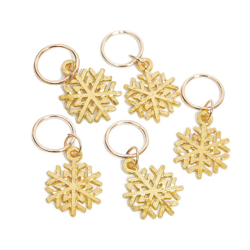 Stars Ring Charms Shell Hair Braid Dread Dreadlock Beads Clips Cuffs