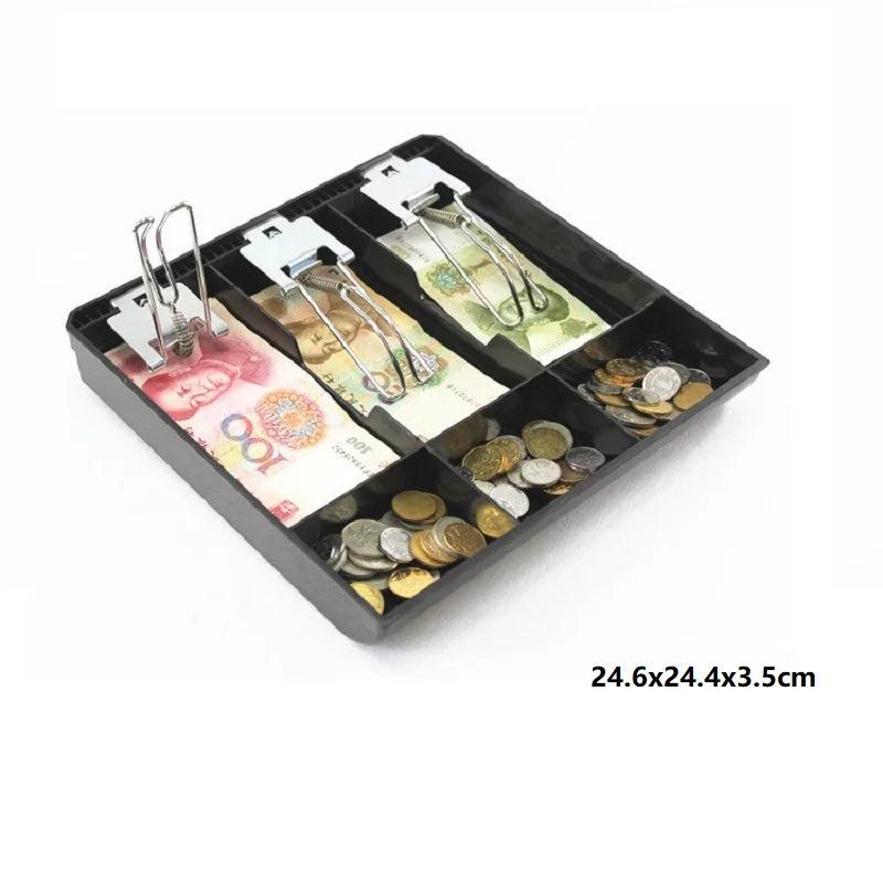 Money Counter Case Plastic Metal Hard Cash Register Box Classify Zpaxo 3