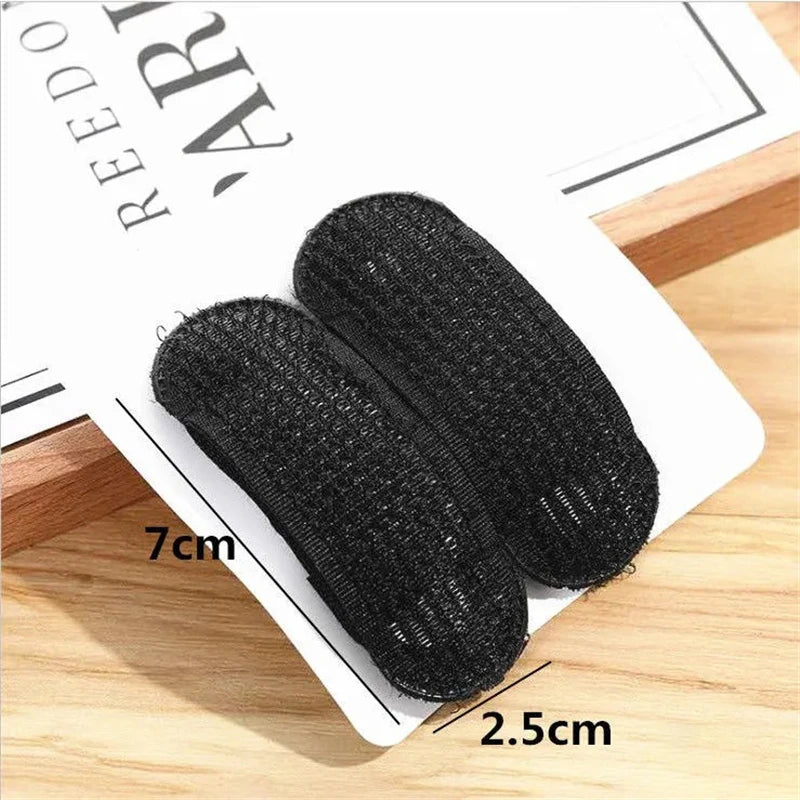 Fluffy BB Hair Clip For Women 2 Pieces/Set BB Hair Clip Hair Fluffy Mat Roots Pad Sponge Hair Care & stereotypes Styling Tools Zpaxo Black 2Pcs