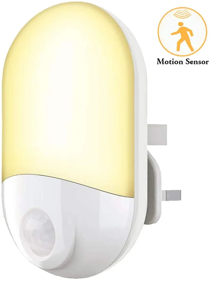 LED Night Light Infrared Control Body Motion Sensor Auto On/Off Wall Lamp For Baby Kids Bedroom Socket EU/US /UK Plug 90-260V Zpaxo