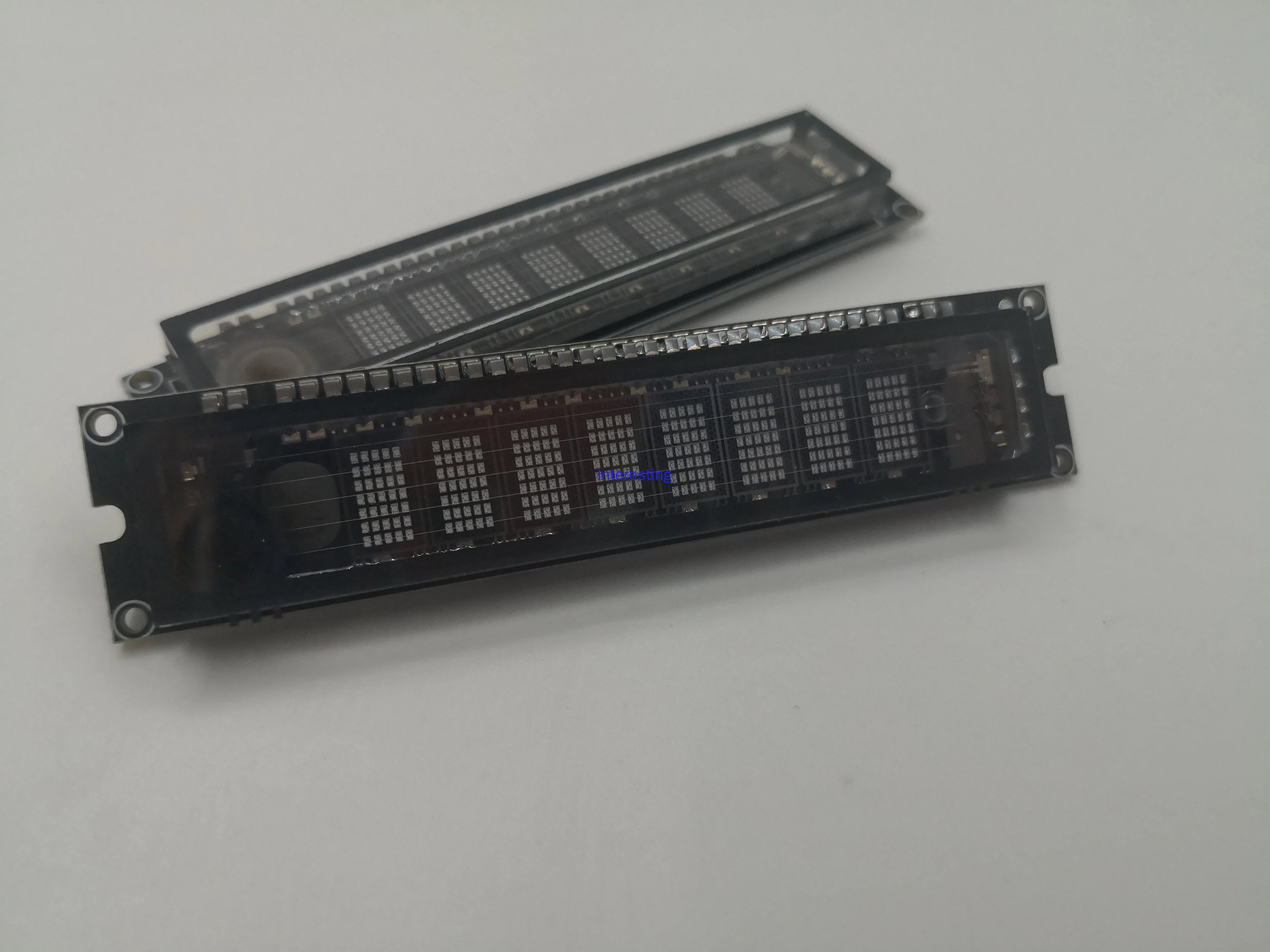 C51 STM32 VFD Display Module 8-bit Dot Matrix Display Module VFD Fluorescent Screen Serial Port Zpaxo