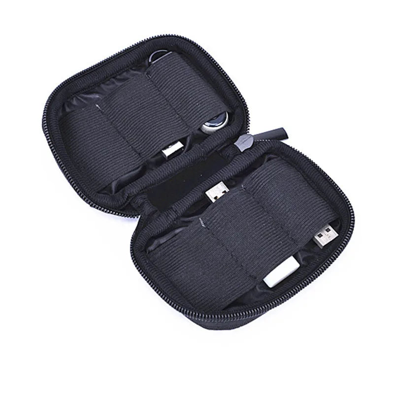 Double Layer USB Flash Drive Case Stick Carrying Thumb Memory Zpaxo