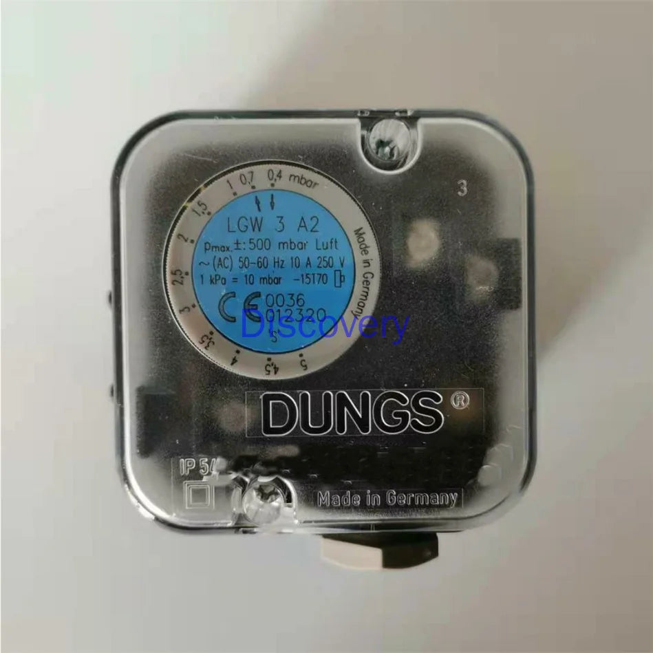 LGW3A2 Air Pressure Switch Original DUNGS Gas Pressure Switch Combustion Machine Accessories Free of Shipment Zpaxo