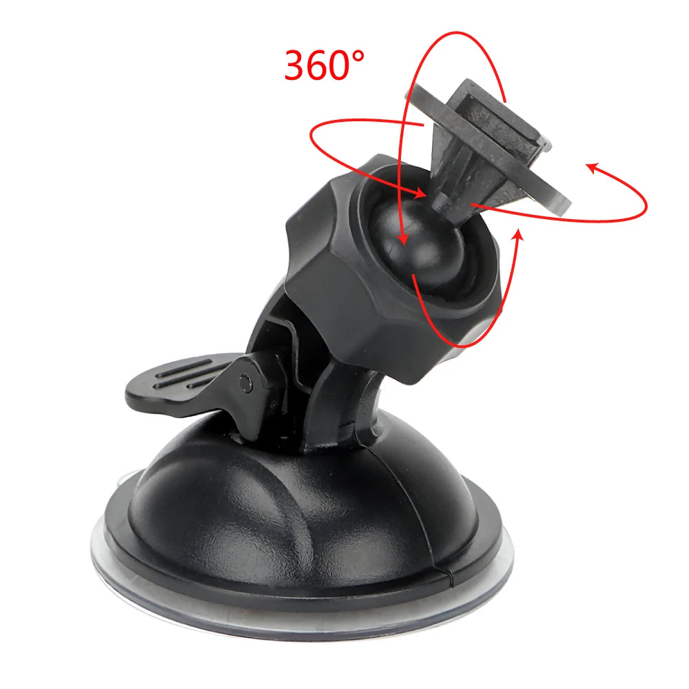 Car Holder for Xiaomi YI GoPro 360 Degree Rotating Sport DV Camera Mount DVR Holder Car Driving Recorder Bracket Zpaxo