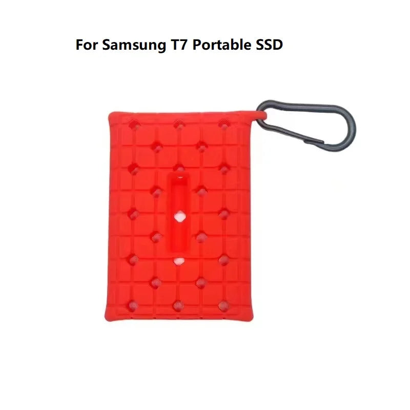 Portable SSD PSSD Sleeve Skin Hard Disk Drive Protective Cover Zpaxo