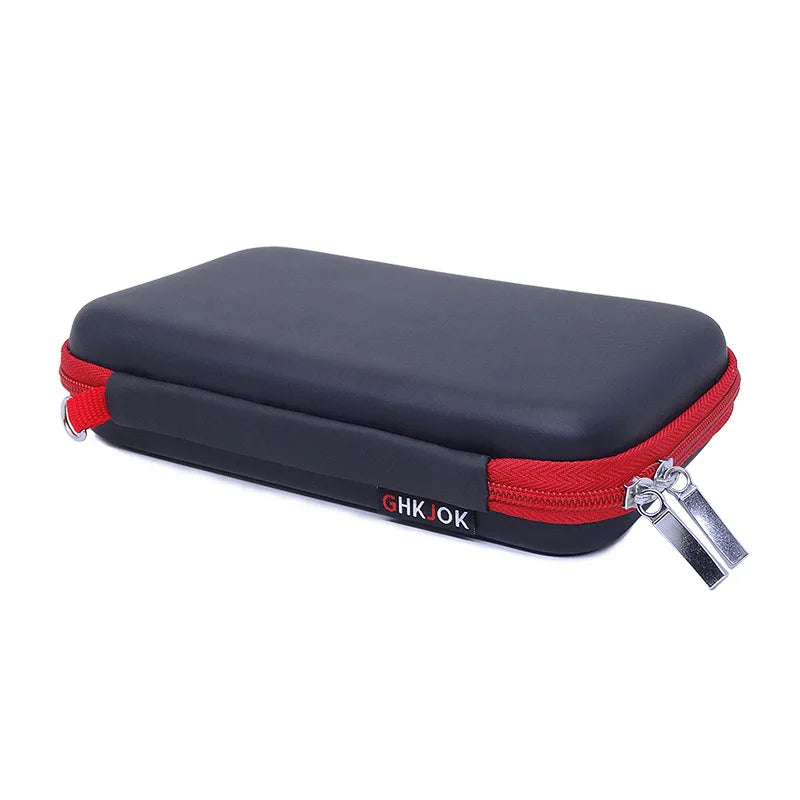 GUANHE 2.5 inch Electronics Cable Organizer Bag USB Flash Drive Memory Card HDD Case Travel CASE Drive Protector Bags & Cases Zpaxo