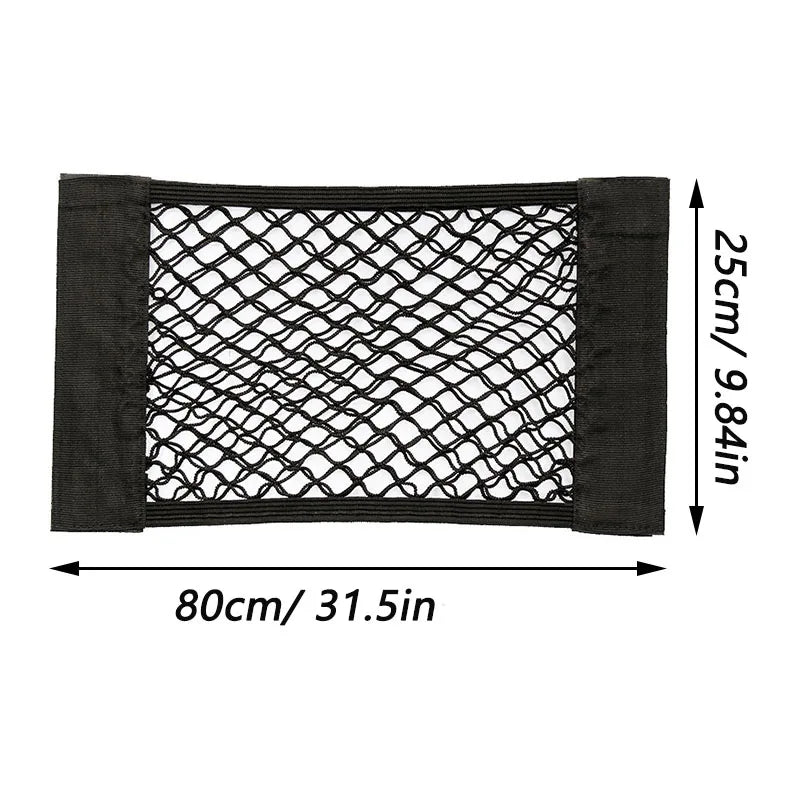 Car Back Rear Trunk Storage Net Seat Elastic String Magic Sticker Zpaxo 25 x 80 cm China Mainland