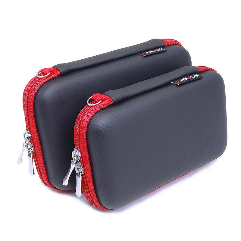 GUANHE 2.5 inch Electronics Cable Organizer Bag USB Flash Drive Memory Card HDD Case Travel CASE Drive Protector Bags & Cases Zpaxo