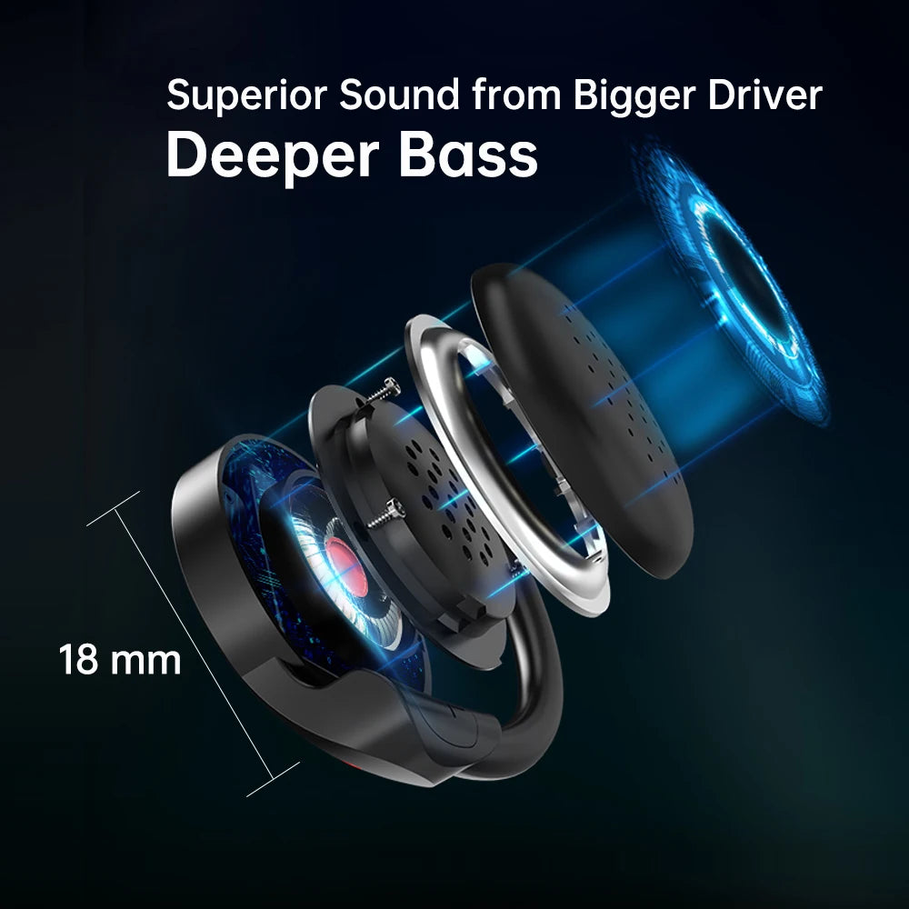 A6 Small Bluetooth Headphones Wrap Around Head Comfortable Wireless