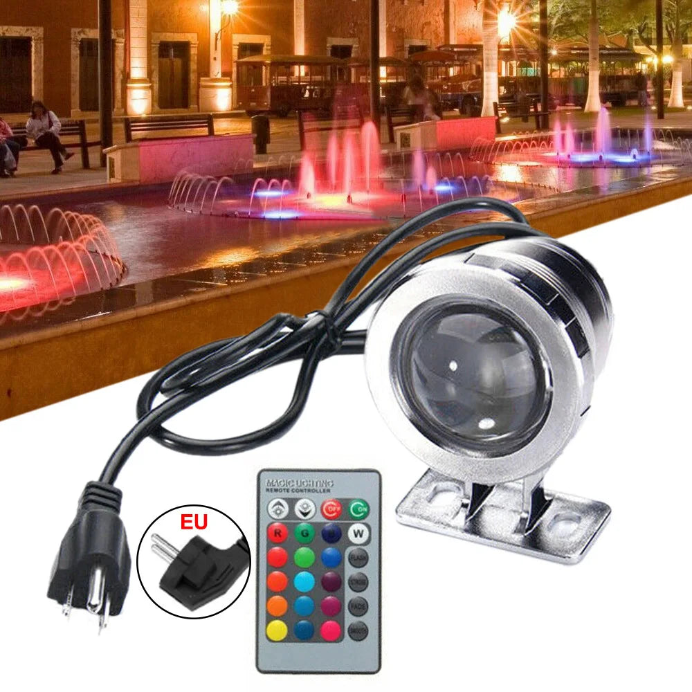 Underwater LED Pool Lights Outdoor Garden Waterproof 10W 20W AC 110V Zpaxo