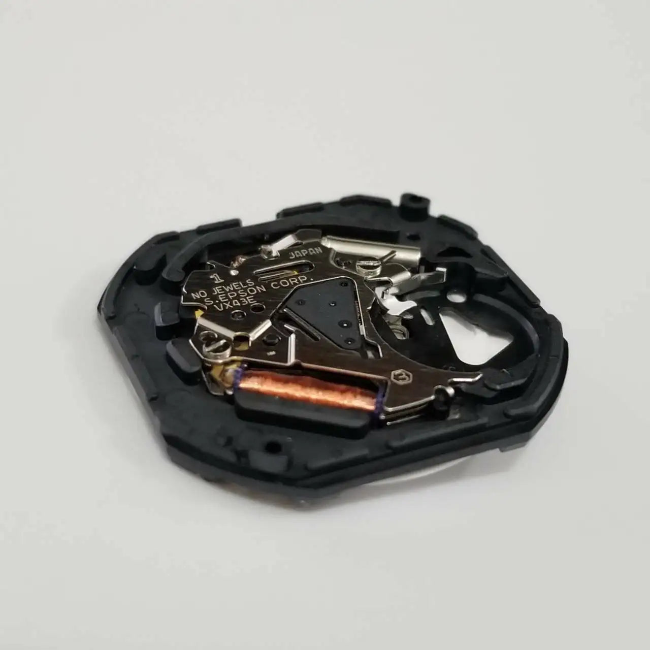 VX43E Quartz Watch Movement Day Date Stem Battery Seiko 7N43A V343