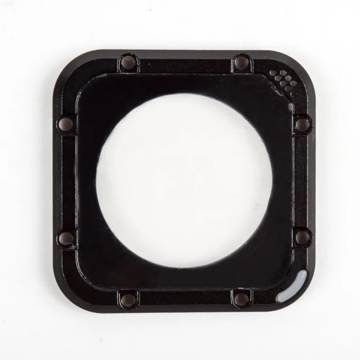 Black Durable Aluminum Metal Frame Glass Lens Ring Cover Replacement