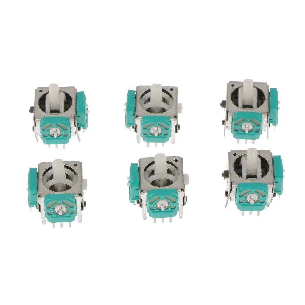 6x 3D Analog Joystick Stick Switch Replacement Nintendo Game Cube