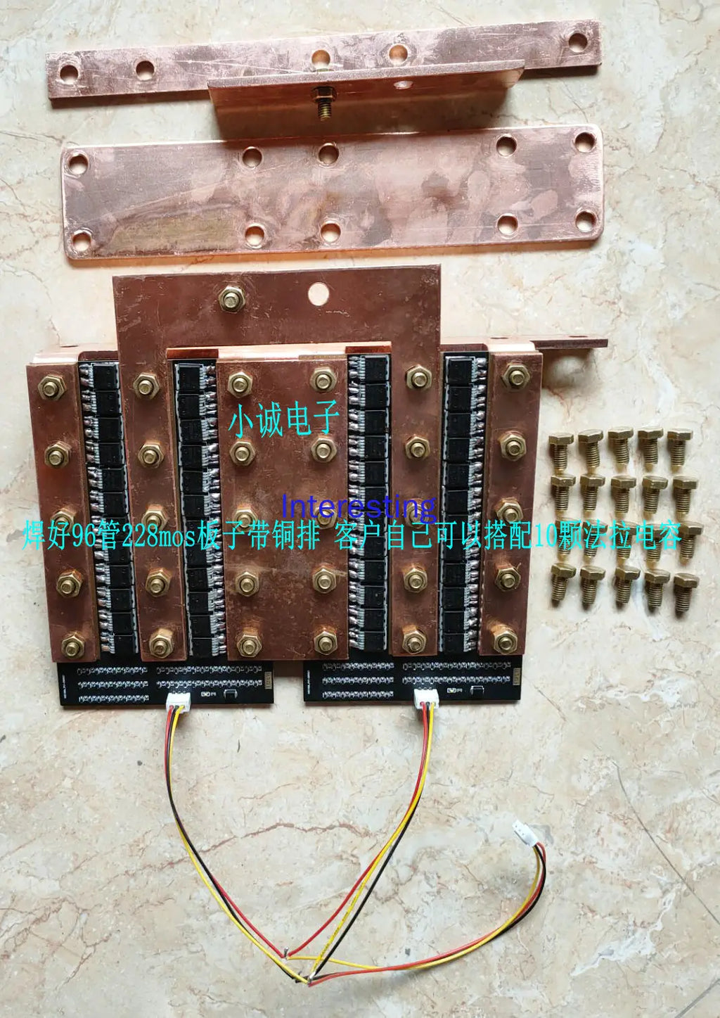 Farah Capacitor Spot Welder Power Board Parts 96 Tube Copper Bars Zpaxo