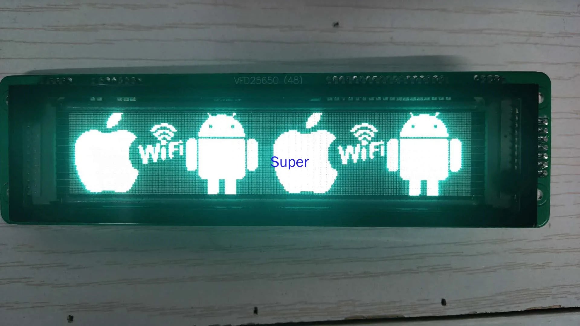 VFD25648 Fluorescent Display GP1294AI FUTABA Dot Matrix Zpaxo