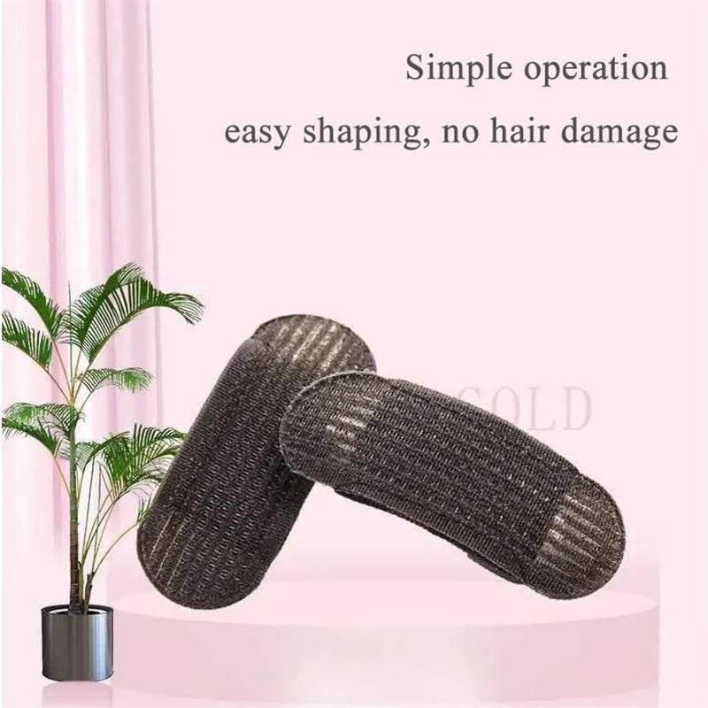Fluffy BB Hair Clip For Women 2 Pieces/Set BB Hair Clip Hair Fluffy Mat Roots Pad Sponge Hair Care & stereotypes Styling Tools Zpaxo