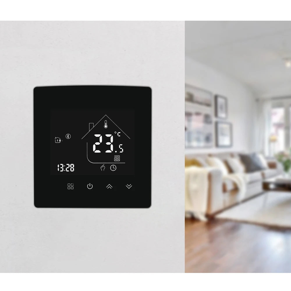 WiFi Thermostat Temperature Controller Water/Electric Floor Heating Gas Boiler 25A Smart Life Tuya Control Alexa Google Home Zpaxo