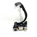 I O Audio USB Board Power DC Jack Macbook Air 11 A1465 820-3453-A