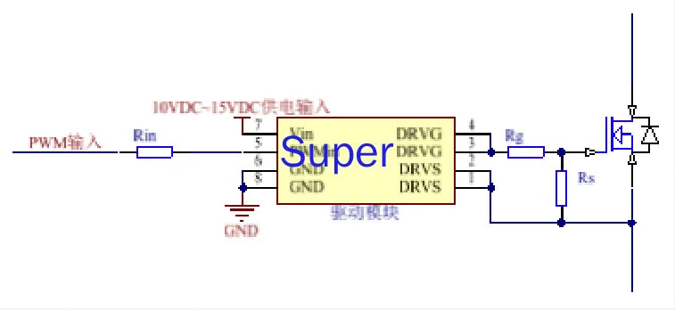 IGBT Isolation Driver Board MOSFET Isolation Driver Module Small Size Driver Board High Power Driver Zpaxo
