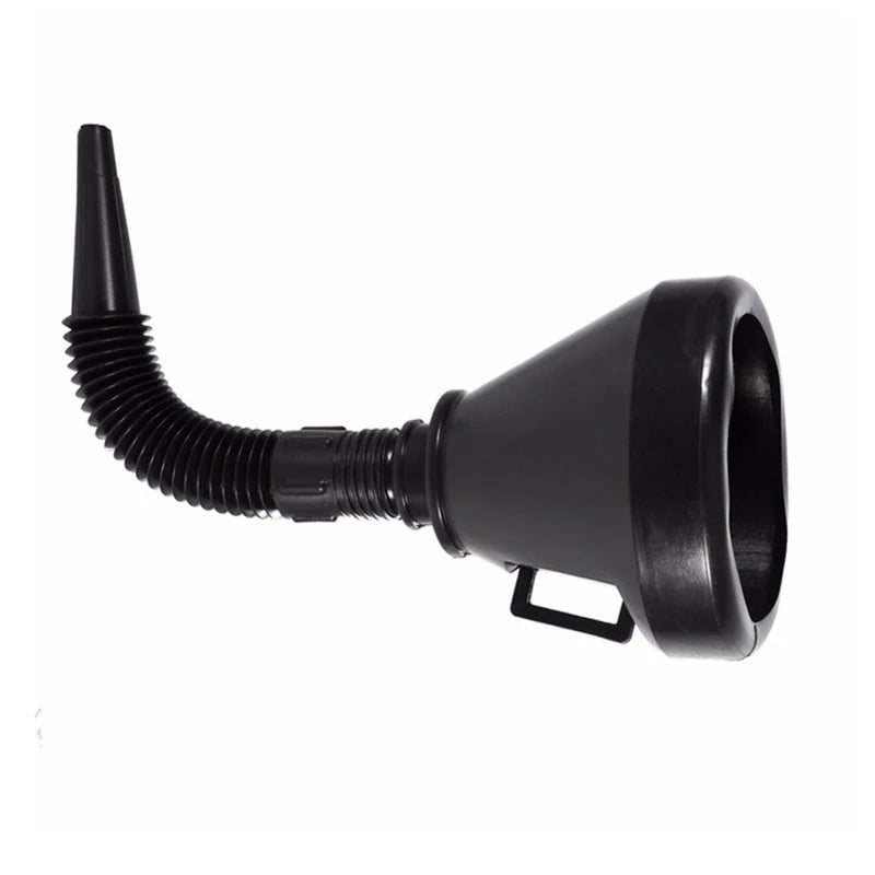 Black Portable Automobile Gas Outdoor Quick Refueling Funnel Water Zpaxo Default Title