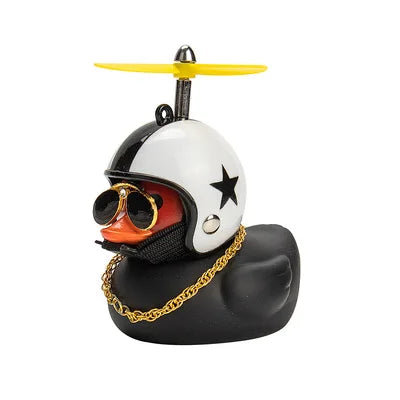 Car Cute Duck Helmet Broken Wind Small Yellow Bike Motorcycle Riding Zpaxo China Mainland 6