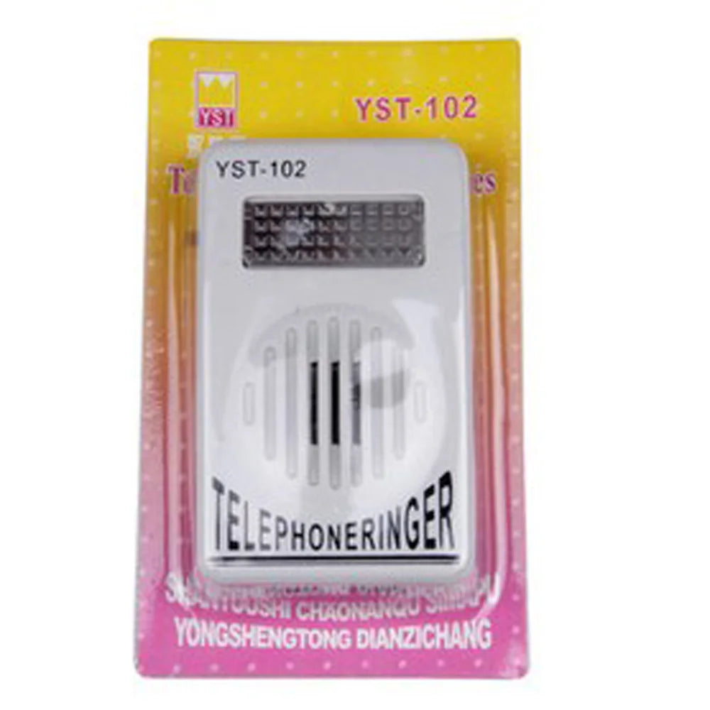Extra-loud Ringer Sound Telephone Phone Amplifier Strobe Light
